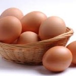 This basket of raw eggs in US must be refrigerated according to Food Manager Certification MN guidelines.