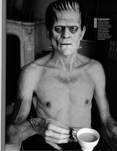 Frankenstein as sick looking MN Certified Food Manager